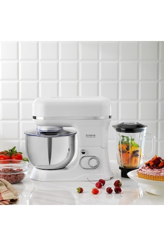 Schafer Prochef Master Multi Kıyma Aparatlı Stand Mikser 5 L-beyaz