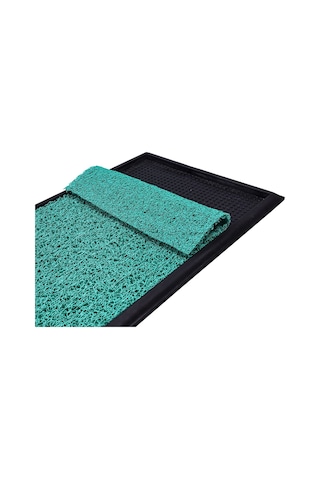 Ekonomik Dezenfektan Havuzlu Renkli Kıvırcık Hijyen Paspas