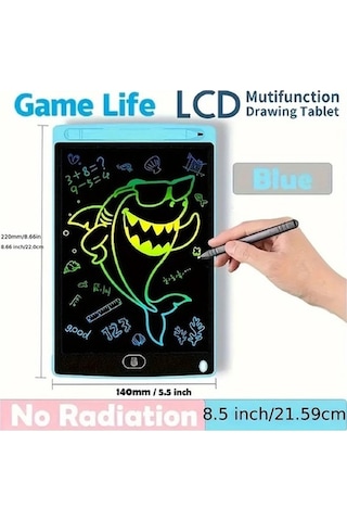 Trendooze Gaojunshop01 Pembe 16 Inç Çocuk Lcd Yazı Çizim Tableti Yaratıcı Hediye Öğrenci İçin Renkli Ekran Pembe