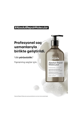 L'oreal Professionnel Serie Expert Absolut Repair Molecular Arındırıcı Şampuan 500 ML