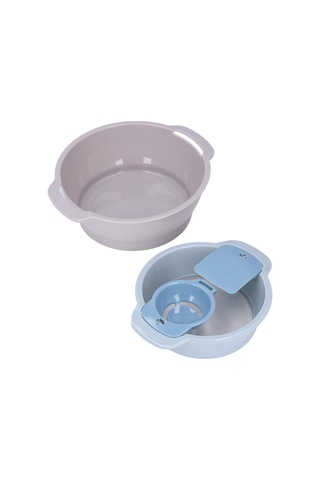 Konesam Mutfak Fırın Aleti: 4 Parça Pp Malzeme Toz Eleği, Derin Tabaklı, Taşınabilir Ve Yığılabilir Tasarım Diğer