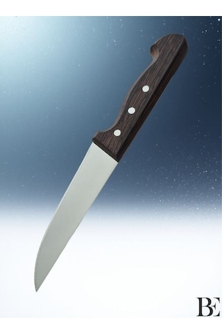 Beknife Bemiral Bıçak No.0 12 Cm 10121.12 Wenge Saplı İşlemeli Kasap Bıçağı 30mm X 120mm X 2.5mm