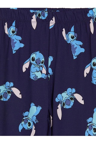 Lcw Young Lacivert Stitch Desenli Kadın Pijama Alt