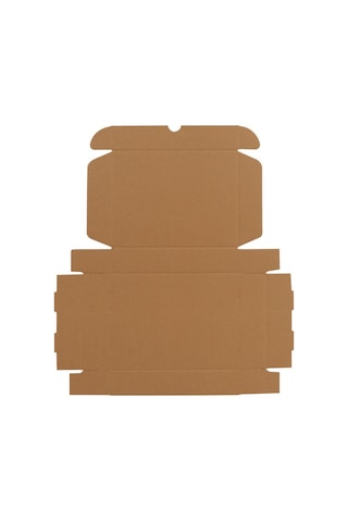 Packanya 26 x 19 x 5 - 50 Adet Kilitli E Ticaret Karton Kargo Kutusu