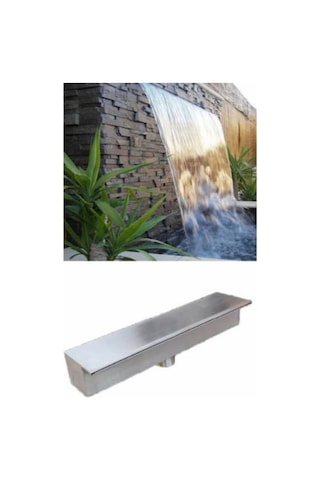 Watershut 100 CM Duvar Su Perdesi Bahçe Duvar Şelalesi