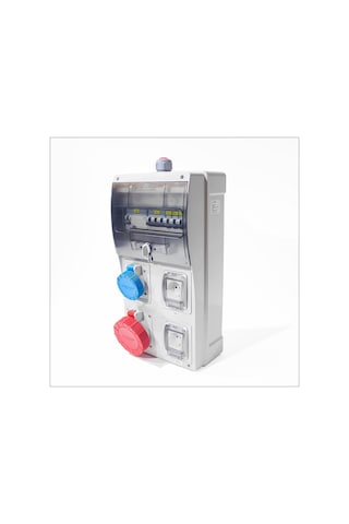 Ip66 Kombinasyon Panosu 1 Ad 3x16a, 1 Ad 5x32a, 2 Ad Schuko Priz