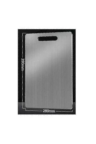 Titanyum Kesme Tahtası Çift Taraflı Titanyum Mutfak Doğrama Tahtası P20211224271 D Diğer