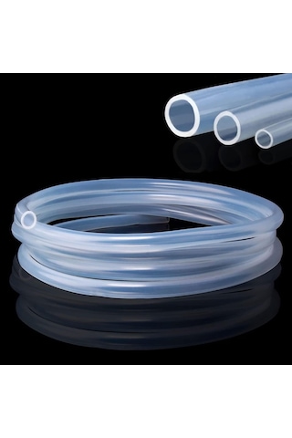 Lexroo 1 Metre Şeffaf Terazi Hortumu İç Çap 10 Mm Termosifon Otomobil Kapı Fitili