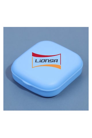 Lens Kutusu Ve Takma Aparatı Seti Aynalı Mini Mavi