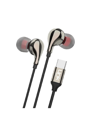 Linktech E84 Type-C HD Stereo Kulak İçi Kablolu Kulaklık