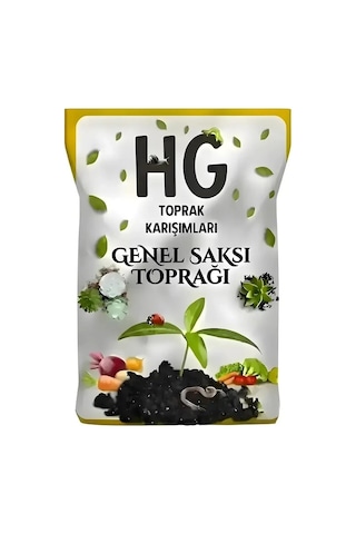 Genel Saksı Toprağı Solucan Gübreli Özel Karışım 40 Lt.