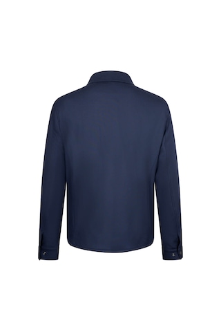 Hatemoğlu Lacivert Regular Fit Bebe Yaka Yünlü Kaşe Mont 27313024a001 005 1852664 Lacivert
