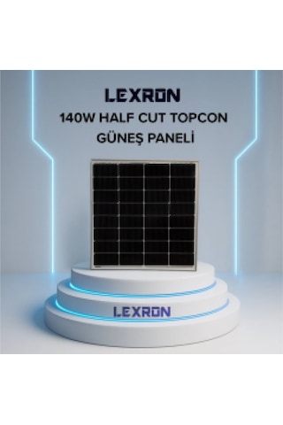 Lexron 140w Half-cut Topcon Mono Güneş Paneli