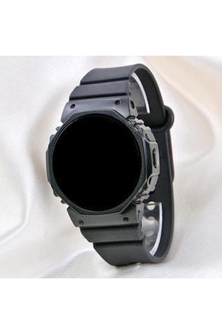 Pinkoli Siyah Silikon Kordonlu Led Watch Genç Kız Kadın Kol Saati