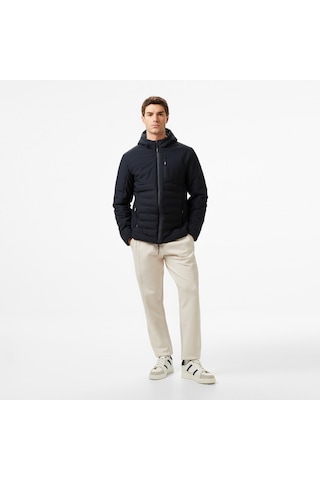 Nautica Erkek Siyah Regular Fit Mont Düz J57027t Lacivert