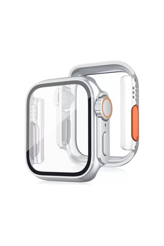 Mepa Newface Apple Watch Uyumlu44mm Watch 49mm Kasa Dönüştürücü Ve Ekran Koruyucu - Çöl Titanyum Najmaddin