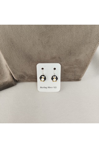 931 Ayar Gümüş Çocuk Küpesi Zarif Ve Güvenli Tasarım Model 8 Gümüş