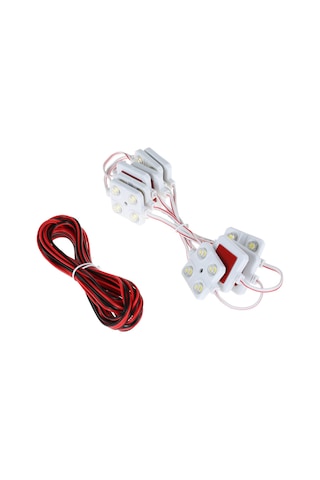 Dofolink 12v 40 Led Işık Seti - 10 Modüllü, Araç İçi/boat/caravan Aydınlatması, Kolay Kurulum, Enerji Verimli Beyaz Işık Diğer