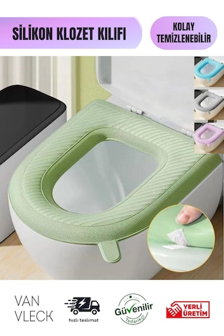 Yıkanabilir Klozet Kapağı Süngeri Su Geçirmez