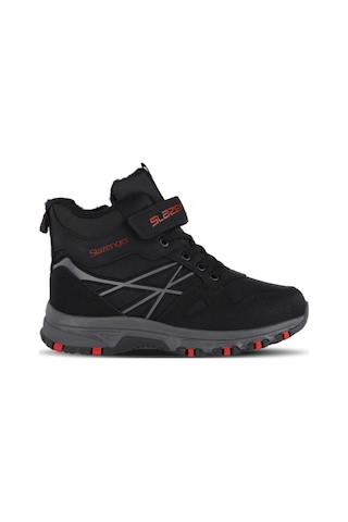Slazenger NESKE Çocuk Cırt Cırtlı Siyah / Kırmızı Bot