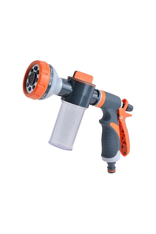 Hallow Araba Yıkayıcı Yüksek Basınçlı Hortum Köpük Püskürtücü Gri - Turuncu