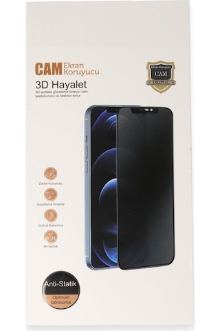 Samsung Uyumlu S25 Tam Kapatan 3d Antistatik Hayalet Ekran Koruyucu