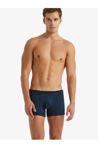 Blackspade Yumuşak Kumaşlı Erkek Modal Elastan Boxer Silver 9310 Lacivert