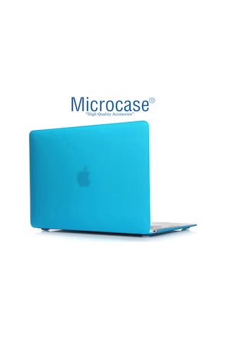 MacBook Pro 16 A2141 A2142 Shell Kapak Sert Kılıf - Mavi AL3372