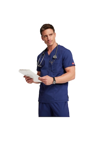 Dickies Signature Medikal Giyim Doktor Scrubs Cerrahi Takım Likralı Hastane Üniforması 001