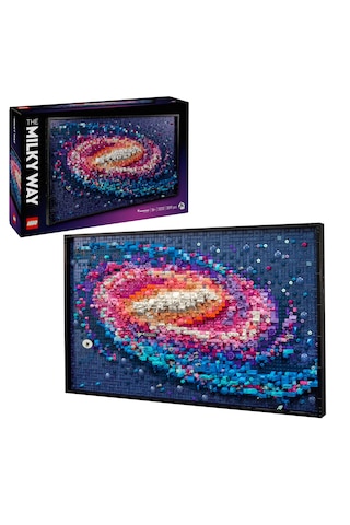 LEGO® Art Samanyolu Galaksisi 31212 - Yetişkinler için Koleksiyonluk Yaratıcı Tablo Modeli Yapım Seti (3091 Parça)