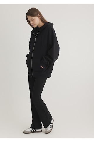 Mavi - Fermuarlı Siyah Sweatshirt 1610221-900