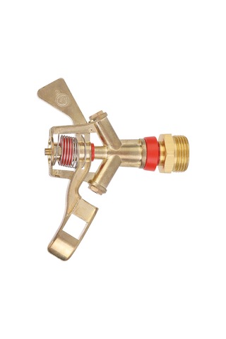 Kosona Zinc Alloy G3/4" 25mm Dış Dişli Kollu Sulama Sprinkler, 15-25m Yayılma, 3-5kg Basınç, Çiftçi Bahçe İçin
