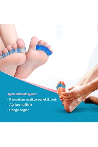 Medigel MG08 - Silikon Parmak Ayracı | Parmak Şekil Düzeltici Pedi