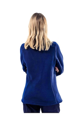 Şensel, Kadın Polar Mont, Saks Mavi -99E341- Cepli, Outdoor