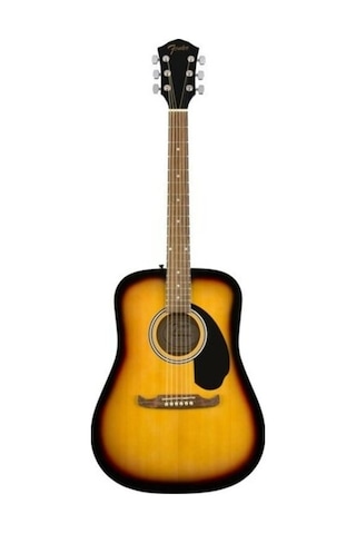 Fender Fa-125Ce Dreadnought Ceviz Klavye Sunburst Elektro Akustik