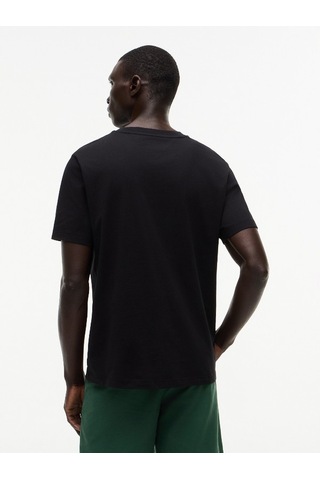 Tommy Hilfiger Scrıpt Stack Regular Tee Erkek Siyah T-shirt - Mw0mw43224