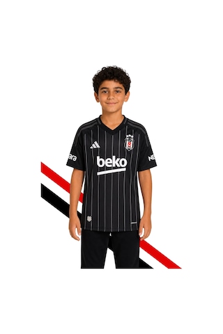 Adidas Bjk A Jsy Y Genç/çocuk Beşiktaş 2023/2024 Forması Uv Kutu Siyah Uv