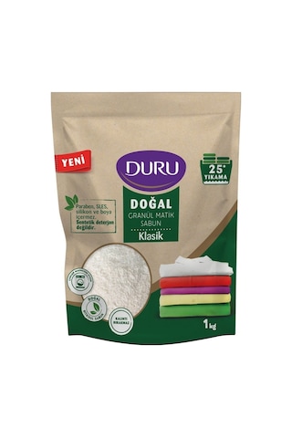 Duru Granül Matik Sabun Klasik Ve Lavanta 1 Kg 2 Li Paket