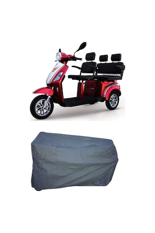 Stmax Gf 930 3 Tekerlekli 3 Kişilik Elektrikli Motor Brandası