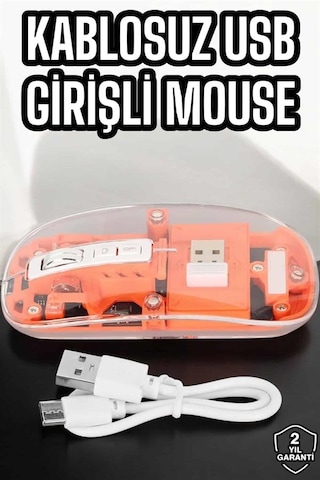 Fare Mouse Çift Modlu Kablosuz Bağlantılı 2.4ghz Destekli Yeni Nesil Standart
