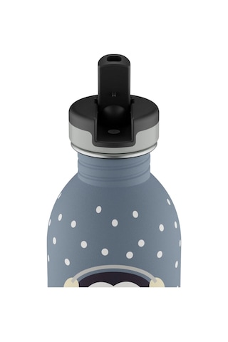 Kids Bottle Happy Penguin Paslanmaz Çelik Çocuk Su Matarası 250 Ml Renkli