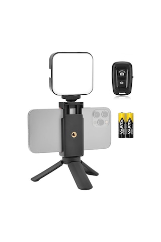 Cep Telefonları İçin Mini Tripod Ve 49 Led Light Iphone , Samsung , Xiaomi , Huawei , Oppo , Honor