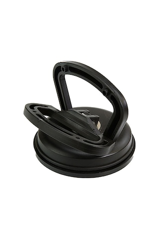 Seramik Fayans Cam İçin Tek Pençeli Emme Pedi, Otomobil Çukur Onarımları İçin Büyük Boy Emme Pedi, Siyah