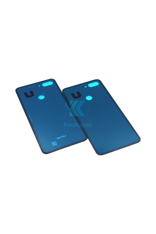 Xiaomi Mi 8 Lite Arka Kapak Yapışkanlı Pil Batarya Kapağı Cam