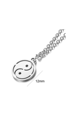 Minik Dainty Çin Element Kolye Ayna Kolye Kolye Kadınlar İçin Güzel Hediyeler Kadınlar İçin Çok Renkli