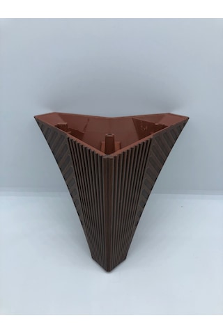 PLASTİK,ROMA 12 CM CEVİZ KOLTUK,BAZA,MOBİLYA AYAĞI (4 ADET)