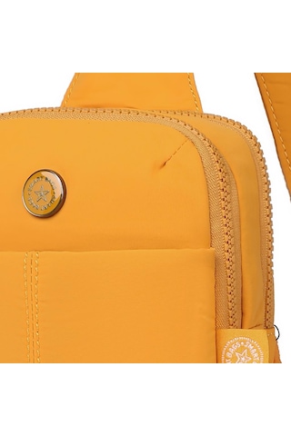 Smart Bags Mikro Poly Kumaş Kadın Bodybag Postacı Çantası 3337 Hardal