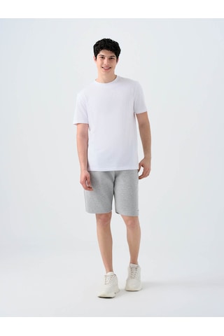 Loft Regular Fit Gri Erkek Şort Lf2039978 Gri