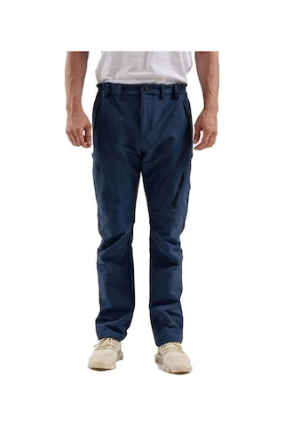 Exuma 2313002 Erkek Gece Mavisi Softshell Outdoor Pantolon 001
