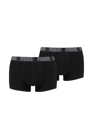 Puma Basıc Trunk Erkek İç Çamaşı Şort 2li Paket 935015 01 Siyah